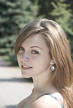 Ukrainian mail order bride Nadya from Zaporozhye with brunette hair and green eye color - image 3