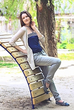 Ukrainian mail order bride Anastasia from Donetsk with light brown hair and grey eye color - image 5