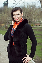 Ukrainian mail order bride Viktoria from Donetsk with brunette hair and green eye color - image 5