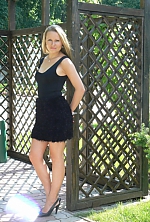 Ukrainian mail order bride Larisa from Yalta with blonde hair and blue eye color - image 6