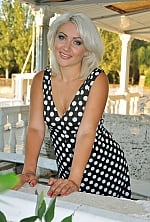 Ukrainian mail order bride Svetlana from Mykolaiv with blonde hair and green eye color - image 4