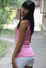 Ukrainian mail order bride Yana from Zaporozhye with black hair and green eye color - image 5