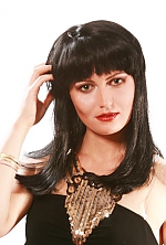 Ukrainian mail order bride Oxana from Kiev with black hair and green eye color - image 2