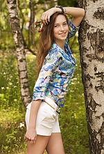 Ukrainian mail order bride Alexandra from Kharkov with light brown hair and hazel eye color - image 3