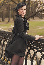 Ukrainian mail order bride Nataliya from Kharkov with black hair and green eye color - image 5