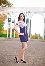 Ukrainian mail order bride Marina from Nikopol with black hair and blue eye color - image 3