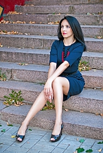Ukrainian mail order bride Marina from Nikopol with black hair and blue eye color - image 4
