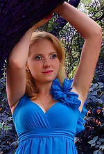 Ukrainian mail order bride Irina from Nikolaev with blonde hair and blue eye color - image 4