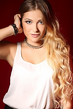 Ukrainian mail order bride Olga from Kharkov with blonde hair and blue eye color - image 3