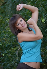 Ukrainian mail order bride Ludmila from Nikolaev with brunette hair and brown eye color - image 3
