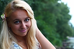 Ukrainian mail order bride Lesya from Kiev with blonde hair and green eye color - image 7