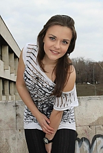 Ukrainian mail order bride Anastasiya from Zaporozhye with brunette hair and green eye color - image 7
