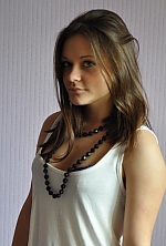 Ukrainian mail order bride Anastasiya from Zaporozhye with brunette hair and green eye color - image 2