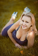 Ukrainian mail order bride Alena from Nikolaev with blonde hair and blue eye color - image 6