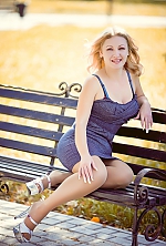 Ukrainian mail order bride Alena from Nikolaev with blonde hair and blue eye color - image 9