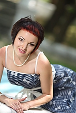 Ukrainian mail order bride Julia from Nikolaev with brunette hair and hazel eye color - image 3