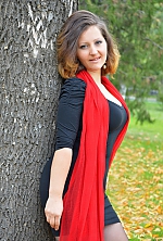 Ukrainian mail order bride Elena from Nikolaev with light brown hair and green eye color - image 2