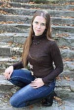 Ukrainian mail order bride Daria from Nikolaev with light brown hair and blue eye color - image 6