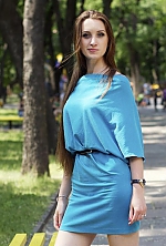 Ukrainian mail order bride Yana from Dnipro with light brown hair and blue eye color - image 4