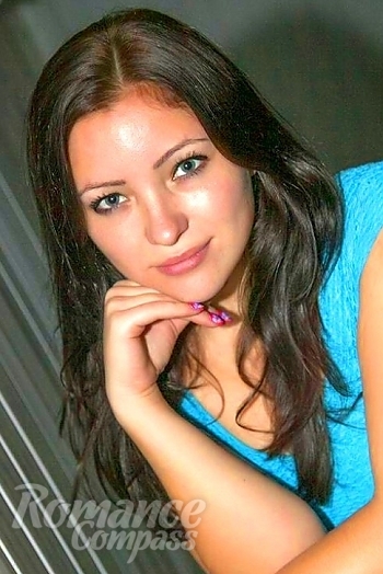 Ukrainian mail order bride Natalia from Dnipro with light brown hair and green eye color - image 1