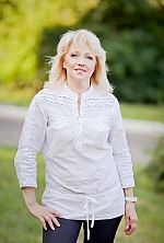 Ukrainian mail order bride Svetlana from Poltava with blonde hair and grey eye color - image 4