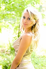 Ukrainian mail order bride Anna from Chernivtsi with blonde hair and blue eye color - image 2