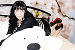 Ukrainian mail order bride Irina from Donetsk with black hair and grey eye color - image 3