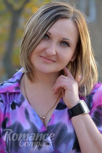 Ukrainian mail order bride Natalia from Nikolaev with blonde hair and grey eye color - image 1
