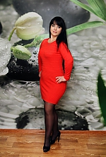 Ukrainian mail order bride Larisa from Gulyaipole with black hair and green eye color - image 3