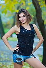 Ukrainian mail order bride Liliya from Nikolaev with light brown hair and green eye color - image 3
