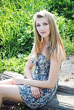 Ukrainian mail order bride Viktoria from Nikolaev with blonde hair and green eye color - image 3