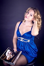Ukrainian mail order bride Violetta from Krivoy Rog with blonde hair and blue eye color - image 4