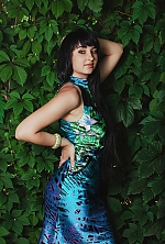 Ukrainian mail order bride Maria from Cherkassy with black hair and green eye color - image 2