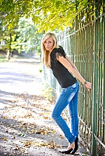 Ukrainian mail order bride Ekaterina from Luhansk with blonde hair and green eye color - image 2