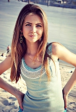 Ukrainian mail order bride Kristina from Lysychansk with light brown hair and green eye color - image 5