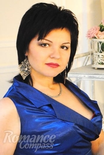 Ukrainian mail order bride Helen from Sevastopol with black hair and brown eye color - image 1