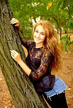 Ukrainian mail order bride Eugenia from Kherson with light brown hair and blue eye color - image 6