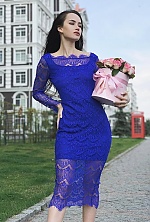 Ukrainian mail order bride Tatiana from Kiev with black hair and hazel eye color - image 30