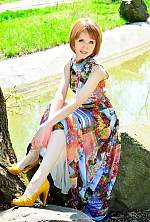Ukrainian mail order bride Katya from Cherkassy with light brown hair and green eye color - image 3