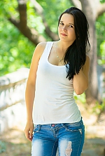 Ukrainian mail order bride Viktoria from Mykolaiv with black hair and brown eye color - image 7