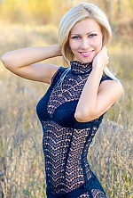 Ukrainian mail order bride Anna from Kherson with blonde hair and blue eye color - image 2