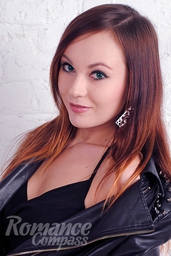 Ukrainian mail order bride Lolita from Sevastopol with light brown hair and green eye color - image 1