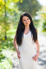 Ukrainian mail order bride Inna from Poltava with black hair and black eye color - image 2