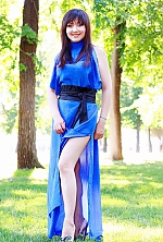 Ukrainian mail order bride Elena from Chuguev with black hair and hazel eye color - image 2