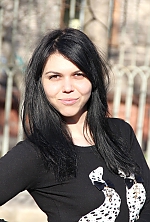 Ukrainian mail order bride Vika from Zaporozhye with black hair and green eye color - image 2