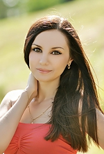 Ukrainian mail order bride Oksana from Kiev with brunette hair and brown eye color - image 2