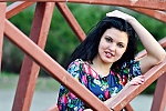 Ukrainian mail order bride Olya from Cherkassy with black hair and green eye color - image 2