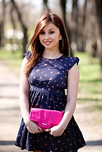 Ukrainian mail order bride Yana from Dnipro with light brown hair and green eye color - image 7