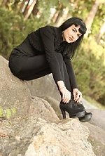 Ukrainian mail order bride Elena from Cherkassy with black hair and green eye color - image 6