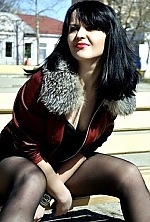 Ukrainian mail order bride Elena from Kherson with black hair and brown eye color - image 3